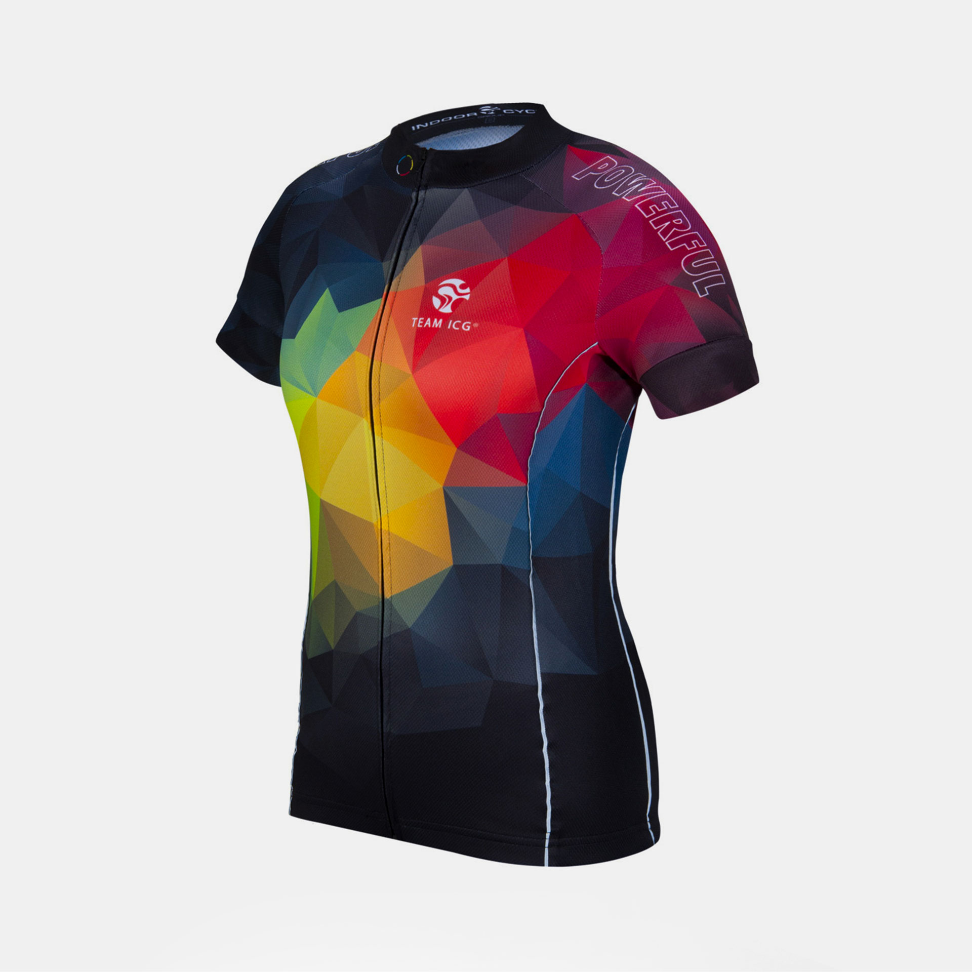 Kurzarm Radtrikot "Colorful"