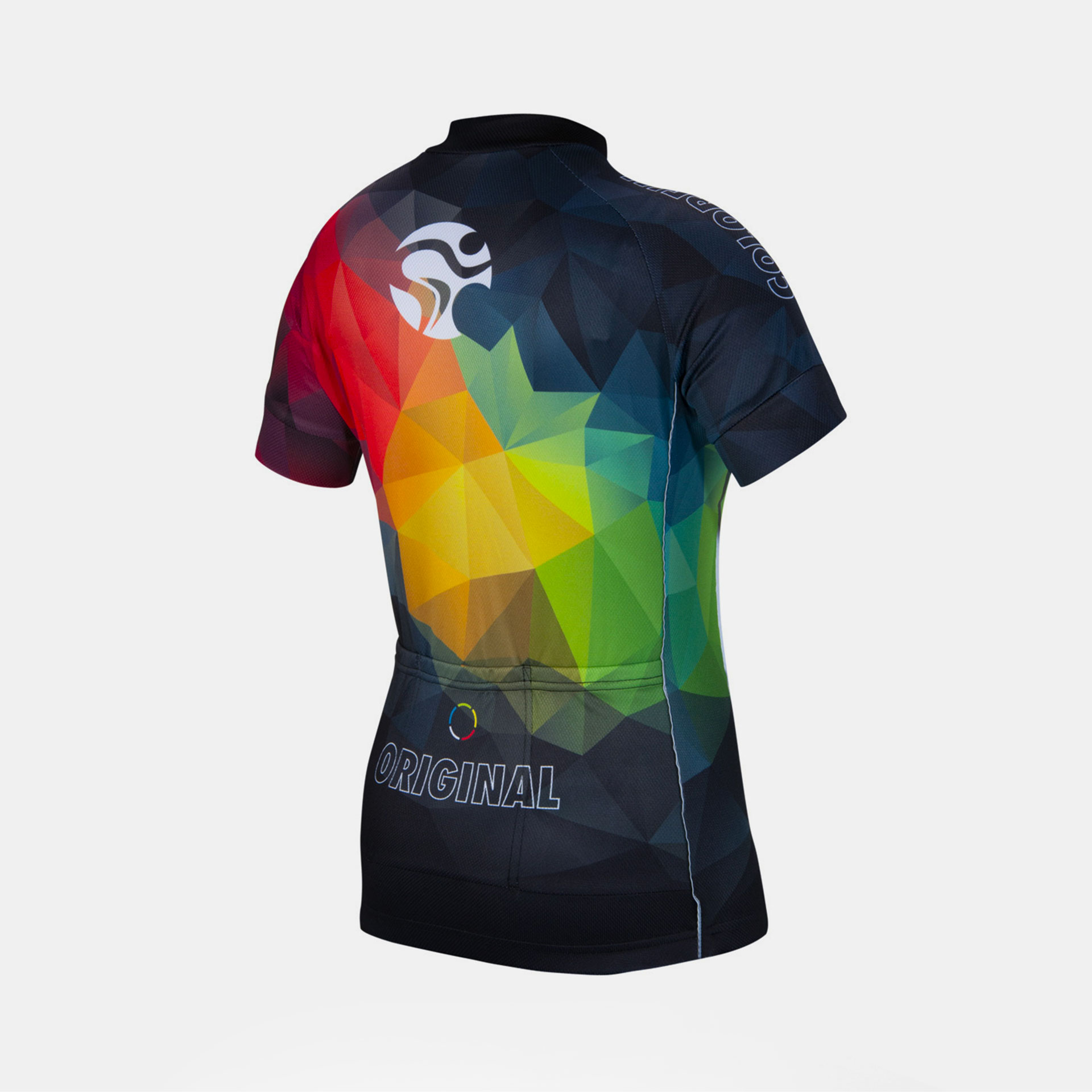 Kurzarm Radtrikot "Colorful"